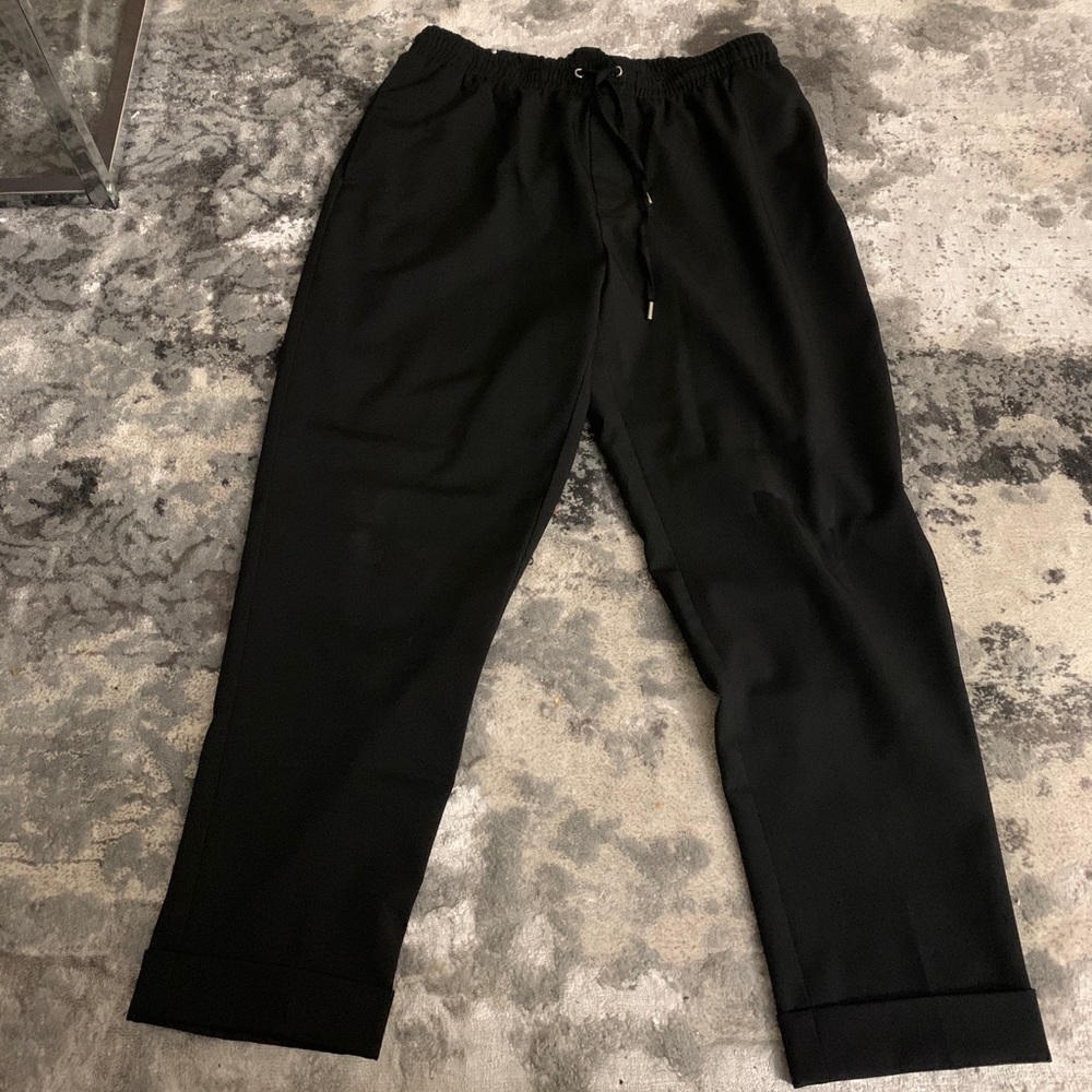 Zara Men Drawstring Ankle Pants
